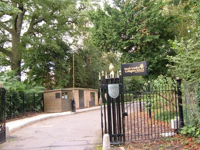 The entrance to North London Collegiate School, Edgware
